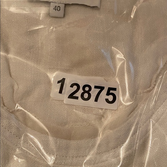 IRO Ceclie Tiered Ruffle Mini Dress Size 6 White 2875 - Picture 12 of 12